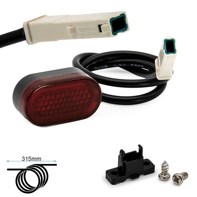 Tylne swiatlo blotnika 5-12V do Xiaomi M365 i Pro