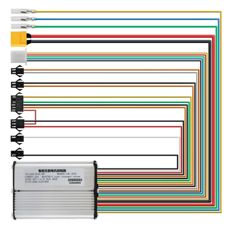Sterownik 48 V 500W dla wyswietlacza lCD TF-100.