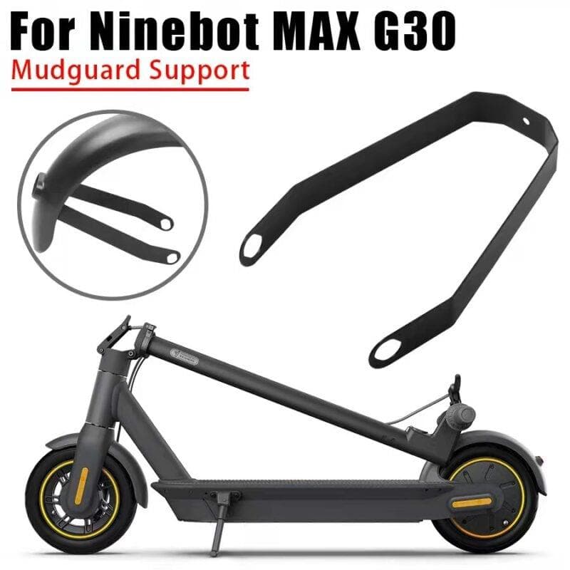 Czarny metalowy blotnik Wsporniki dla Dla Ninebot Max G30