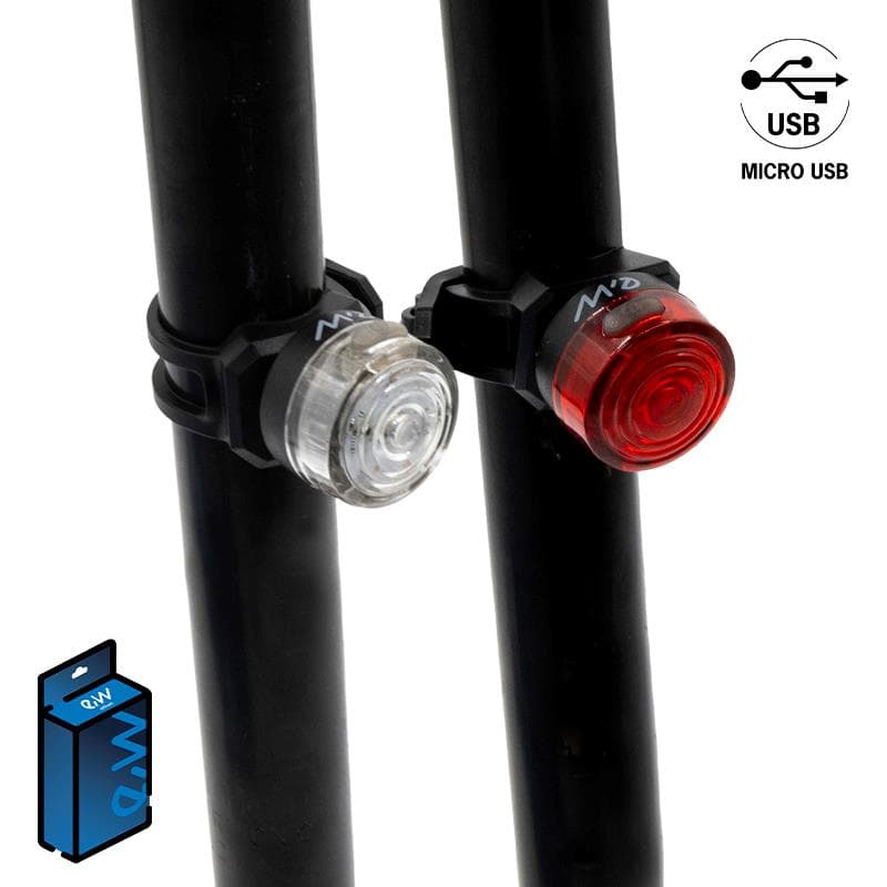 Zestaw lamp led przednia i tylna ladowana EWL001