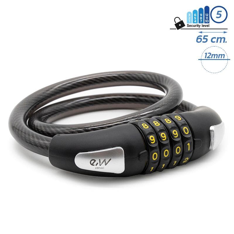 Zamek szyfrowy EWLK012 czarny