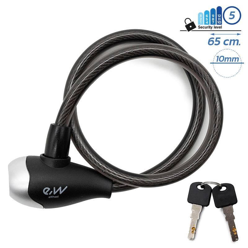 Zamek na klucz EWLK016 czarny