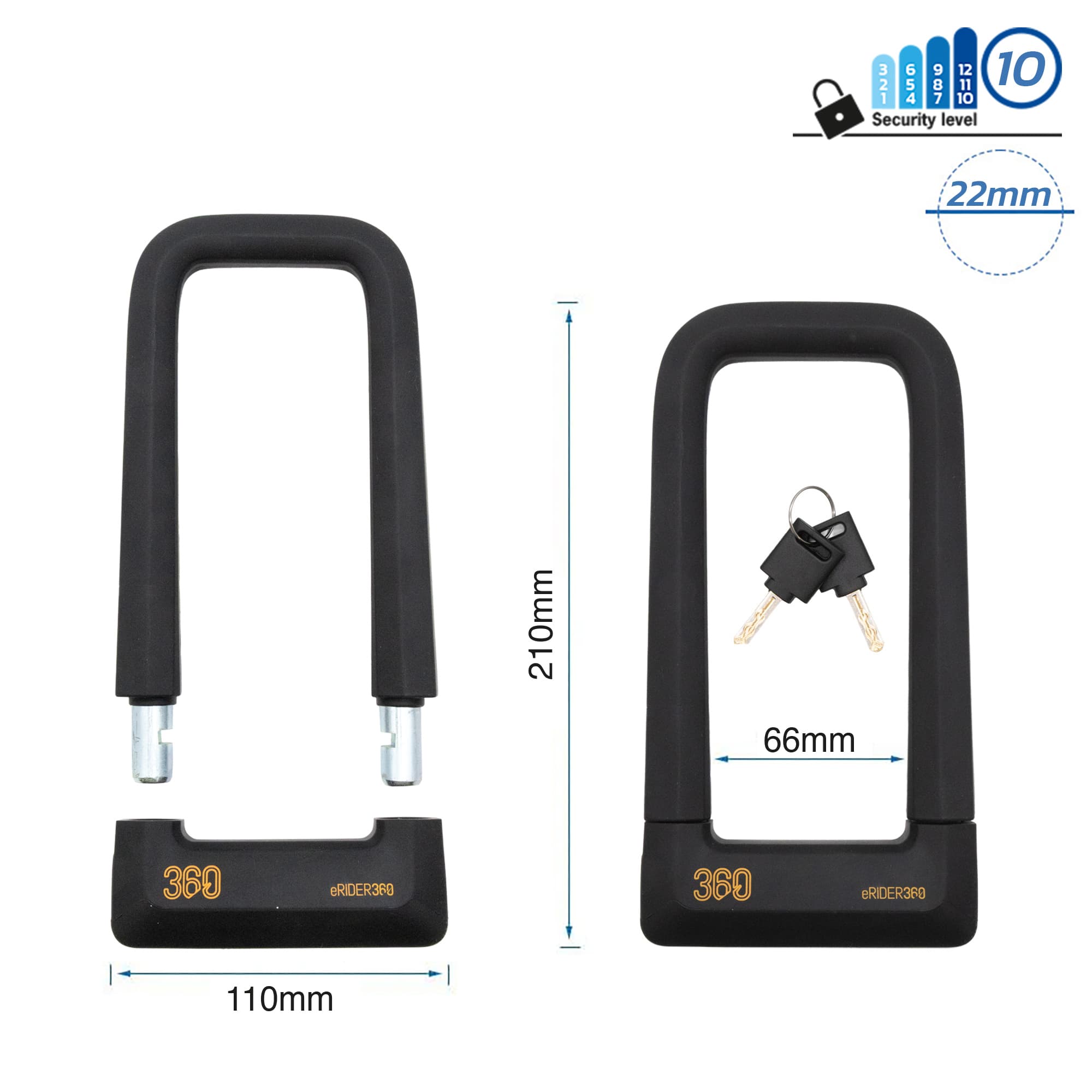 U-lock klucz EWLK023