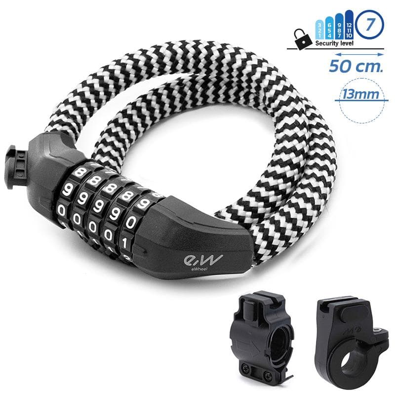 EWLK025 zamek szyfrowy nylonowa osłona