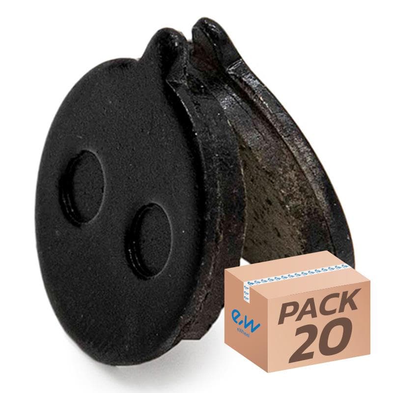 Klocki hamulcowe CT005-R zywiczne okragle z pinem - 20 szt.