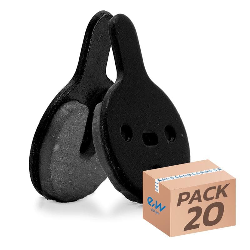 Klocki hamulcowe CT-011-R zywiczne okragle z pinem - 20 szt.
