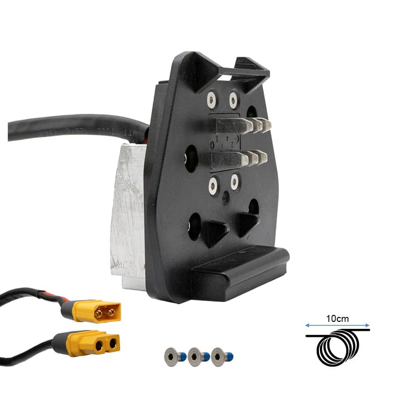 Conector bateria con tapa cuadro para Commando y Navy