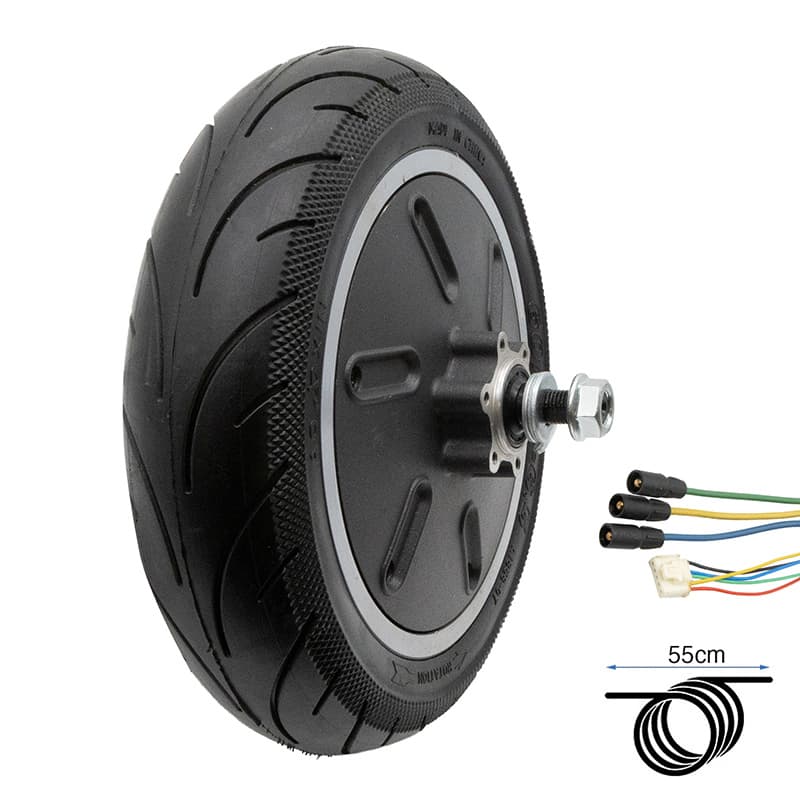 Motor 48V 800W 6,5/B45 con rueda maciza
