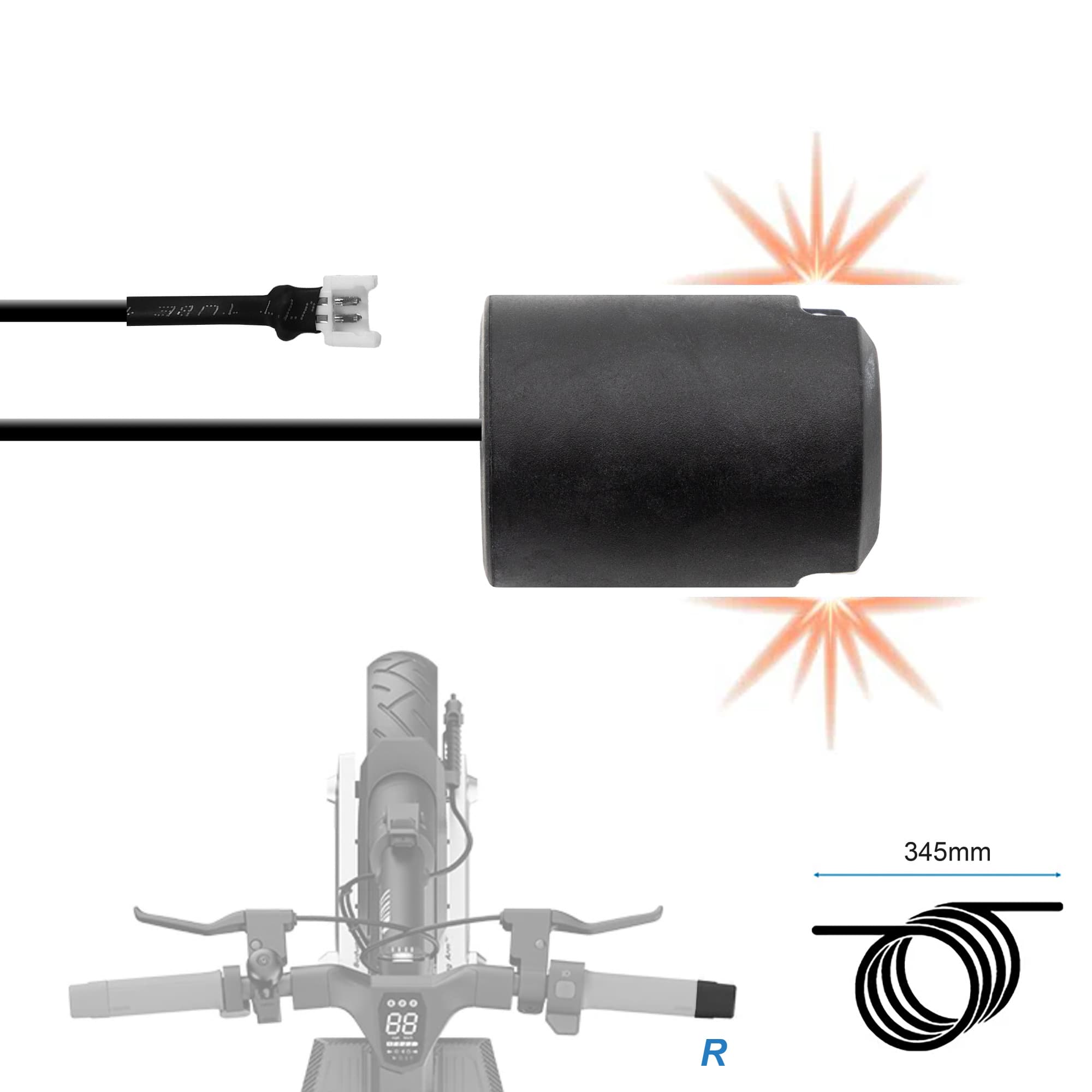 Intermitente delantero R Navee N20 IT