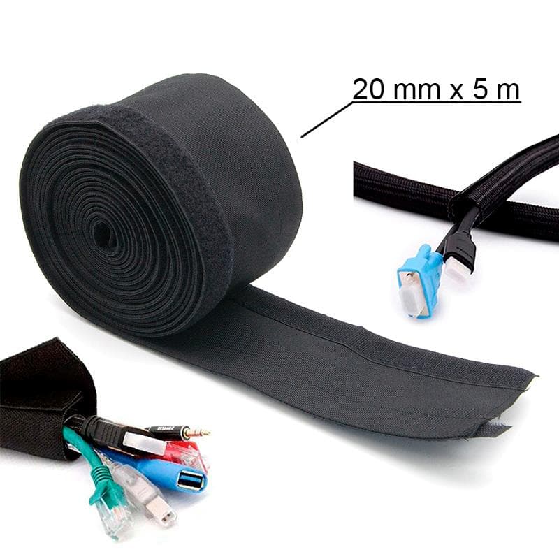 Oslona z materialu dla kabli 5M - 20 mm srednica